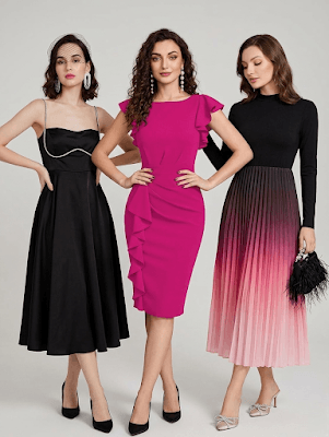 Different types of dresses for party