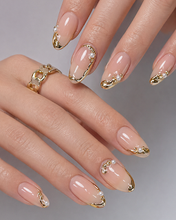 Nail art brush set for beginners