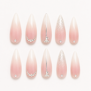 Nail art brush set for beginners